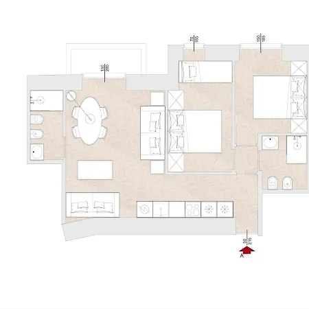 Apartamento Marcora 6 V Luxury Living Milão